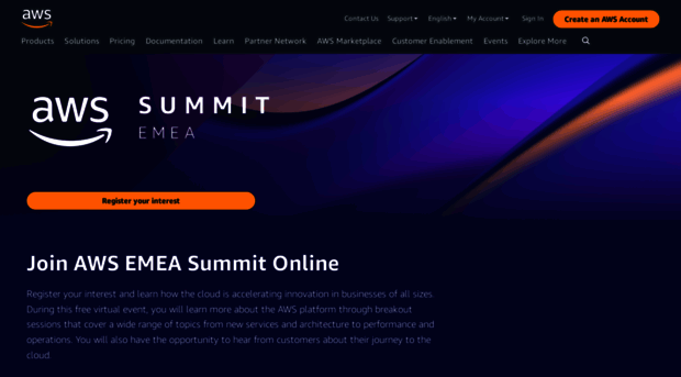 register-summit-emea.virtual.awsevents.com