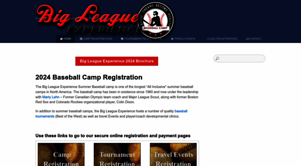 register.bigleagueexperience.com