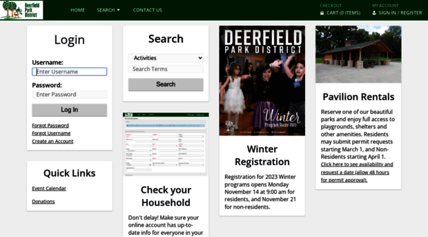 register.deerfieldparks.org