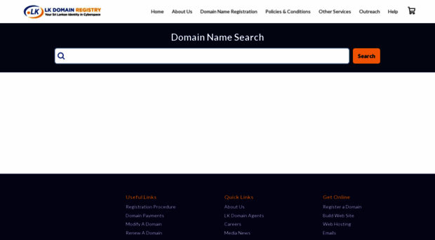 register.domains.lk