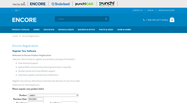 register.encoreusa.com