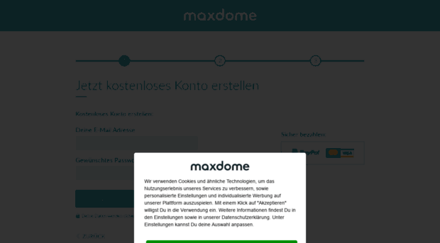 register.maxdome.de