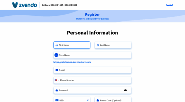 register.zvendo.com