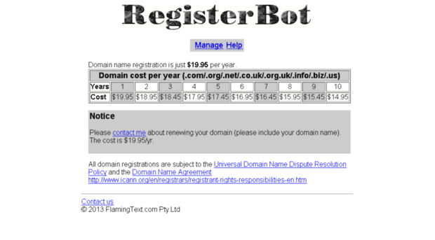 registerbot.com