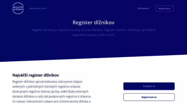 registerdlznikov.sk