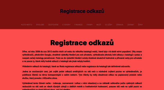 registraceodkazu.cz