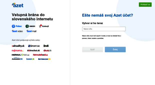 registracia.azet.sk