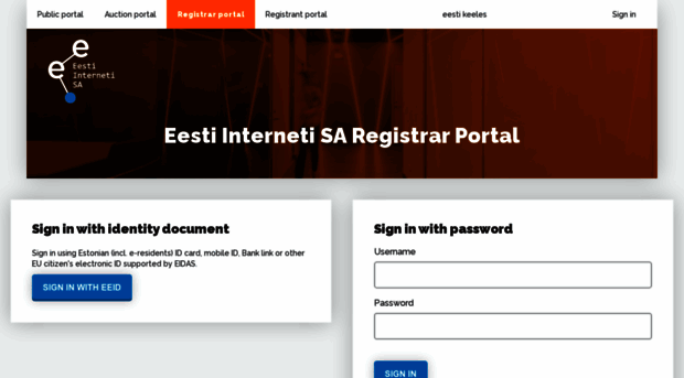 registrar.internet.ee