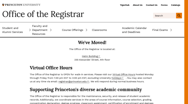 registrar.princeton.edu