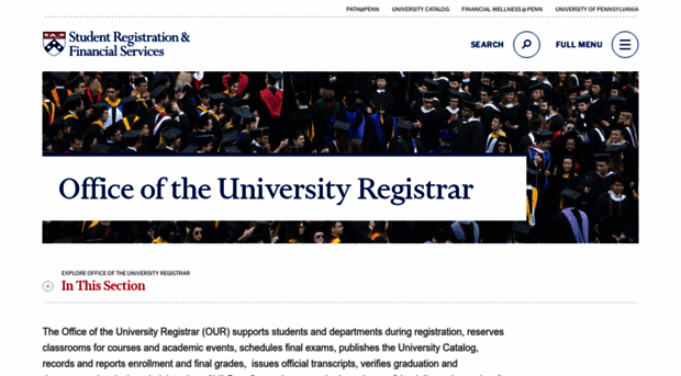 registrar.upenn.edu