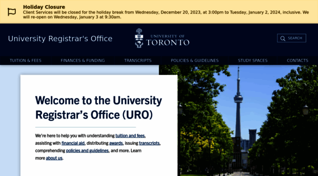 registrar.utoronto.ca