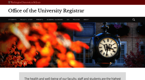 registrar.wustl.edu