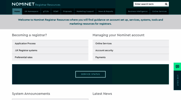 registrars.nominet.uk