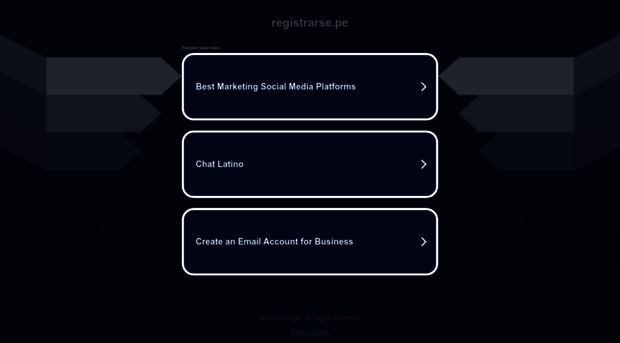 registrarse.pe