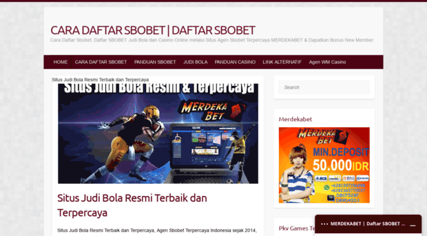 registrasisbobet.com