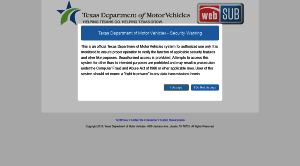 registration.txdmv.gov