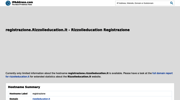 registrazione.rizzolieducation.it.ipaddress.com