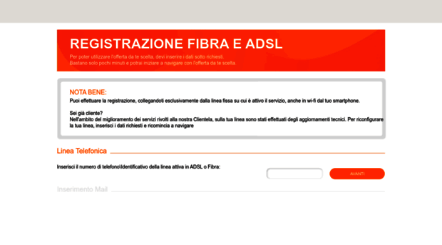 registrazioneadsl.infostrada.it