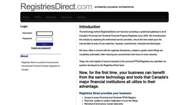 registriesdirect.com