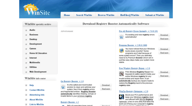 registry-booster-automatically.winsite.com