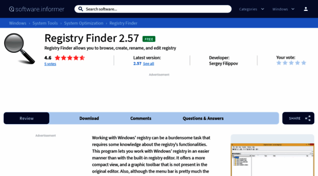 registry-finder.software.informer.com