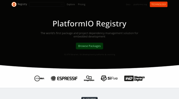 registry.platformio.org