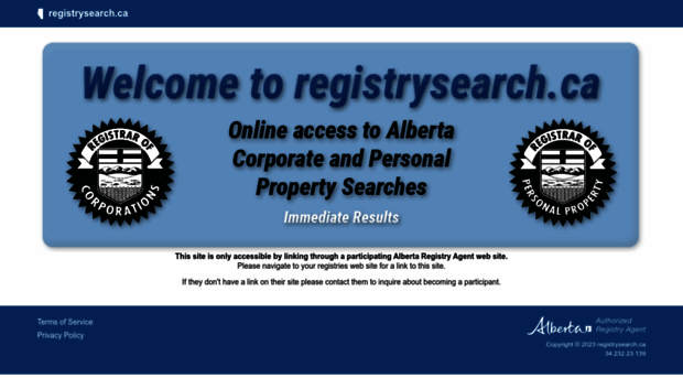 registrysearch.ca