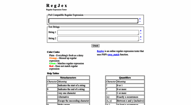 regjex.com
