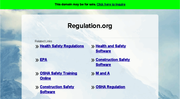 regulation.org