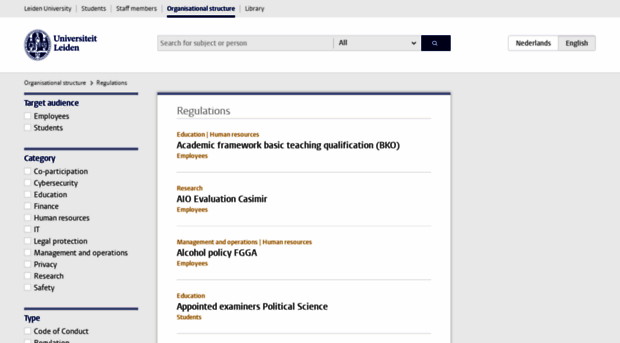 regulations.leiden.edu