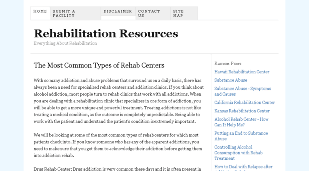 rehabilitationresources.org