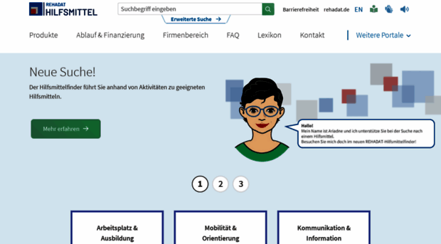 rehadat-hilfsmittel.de