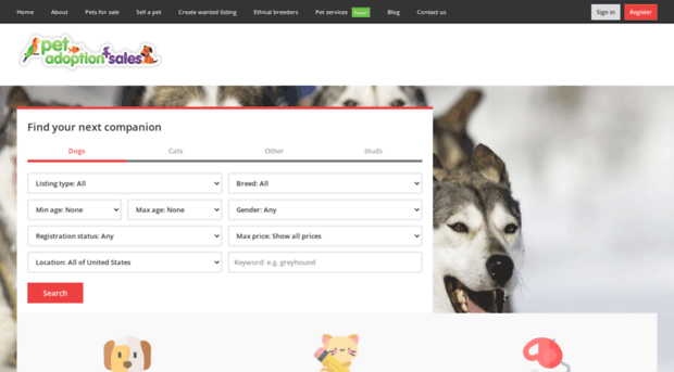 rehomingpets.com