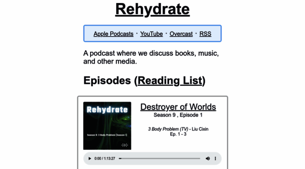 rehydrate.space