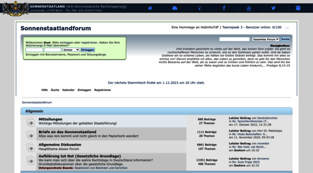 reichsdeppenforum.sonnenstaatland.com