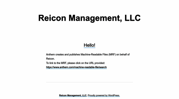 reicon.org