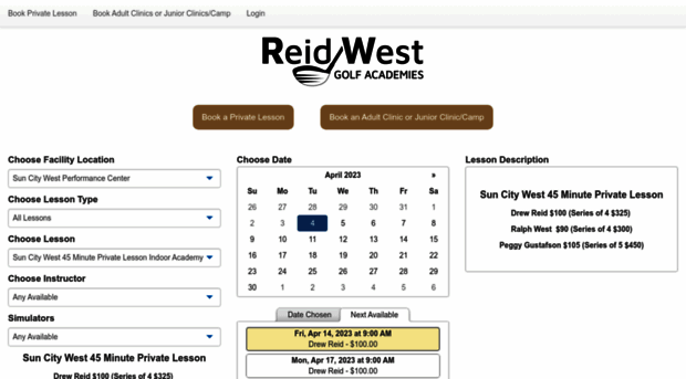 reidwestgolfacademies.uschedule.com