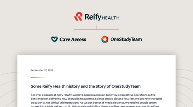 reifyhealth.com