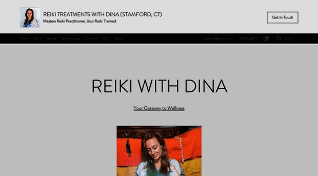 reikiwithdina.com