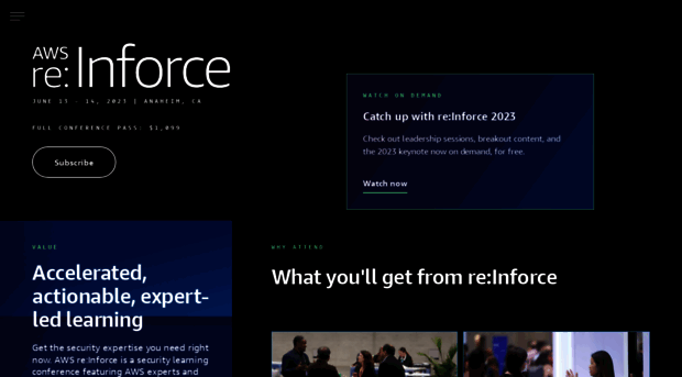 reinforce.awsevents.com