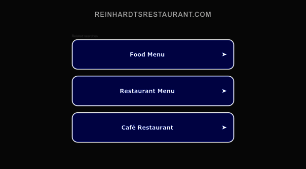 reinhardtsrestaurant.com