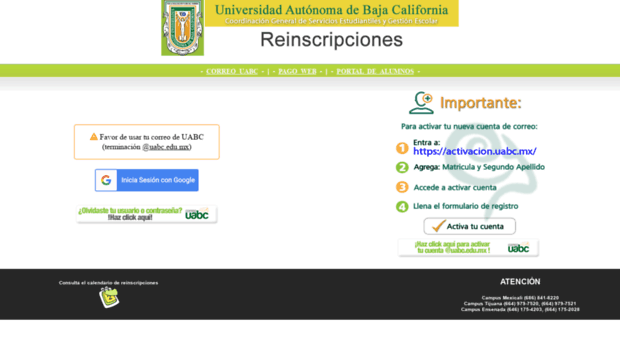 reinscripciones.uabc.mx