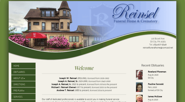 reinselfuneralhome.com