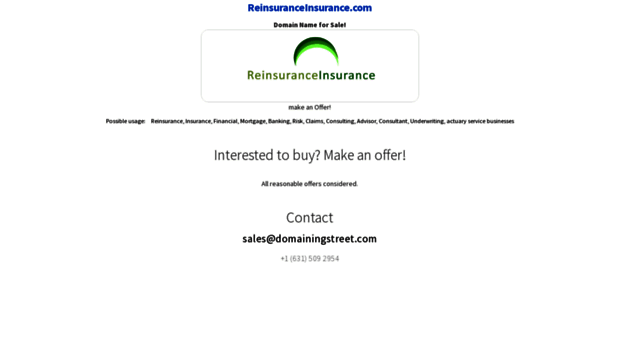 reinsuranceinsurance.com