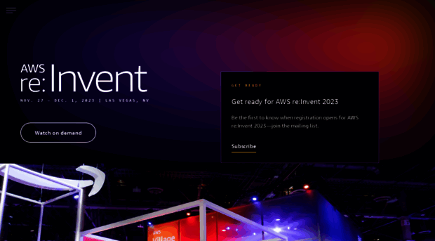 reinvent-demo.awsevents.com