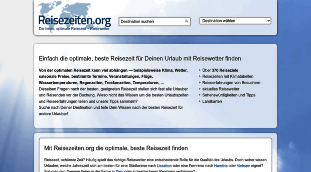 reisezeiten.org