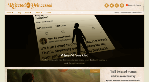 rejectedprincesses.com