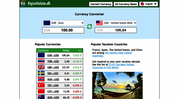 rejsevaluta.dk