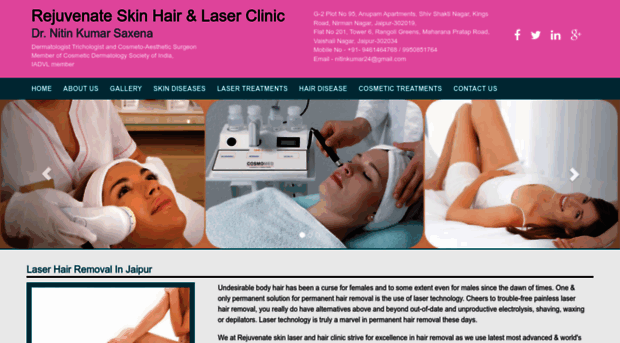 rejuvenateskinandlaserclinic.com