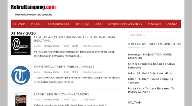 rekrutlampung.com